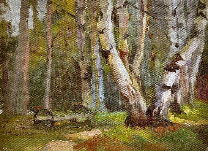 Ekaterina Rubleva Birches