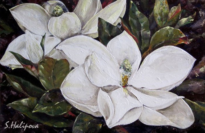 Sviatlana Khalipava magnolia
