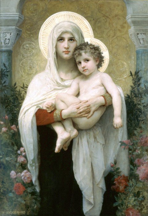 Vadim Mihailov Our Lady. A. Bouguereau (copy)