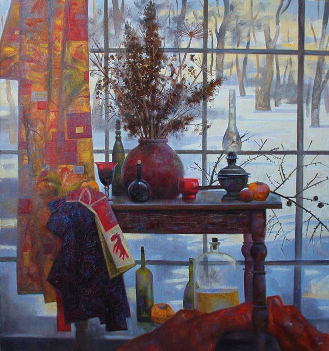 Анастасия Лобанова А за окном зима