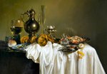 Ekaterina Rubleva: "Breakfast. Willem Claesz Heda (copy)" 